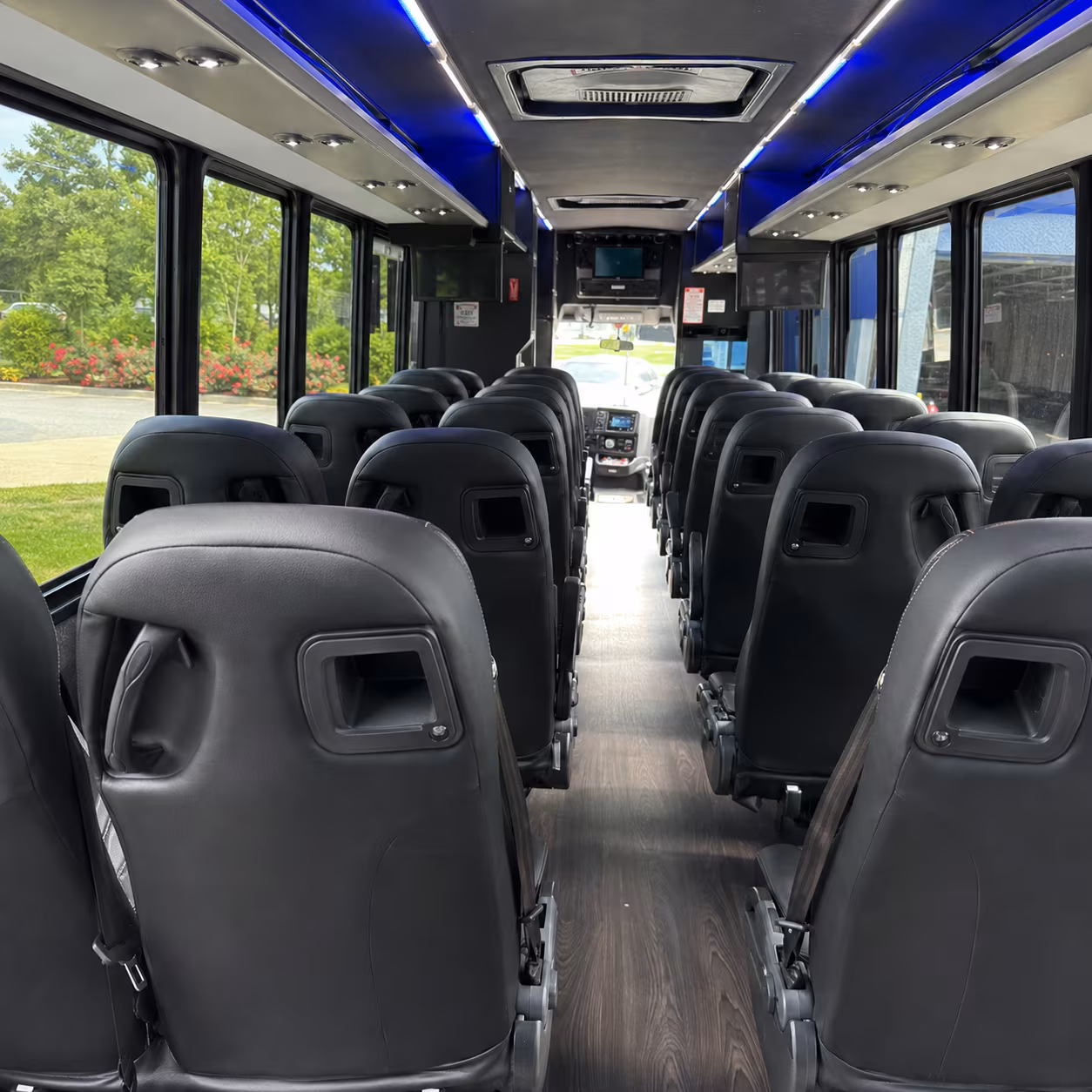 alexandria charter bus interior 2