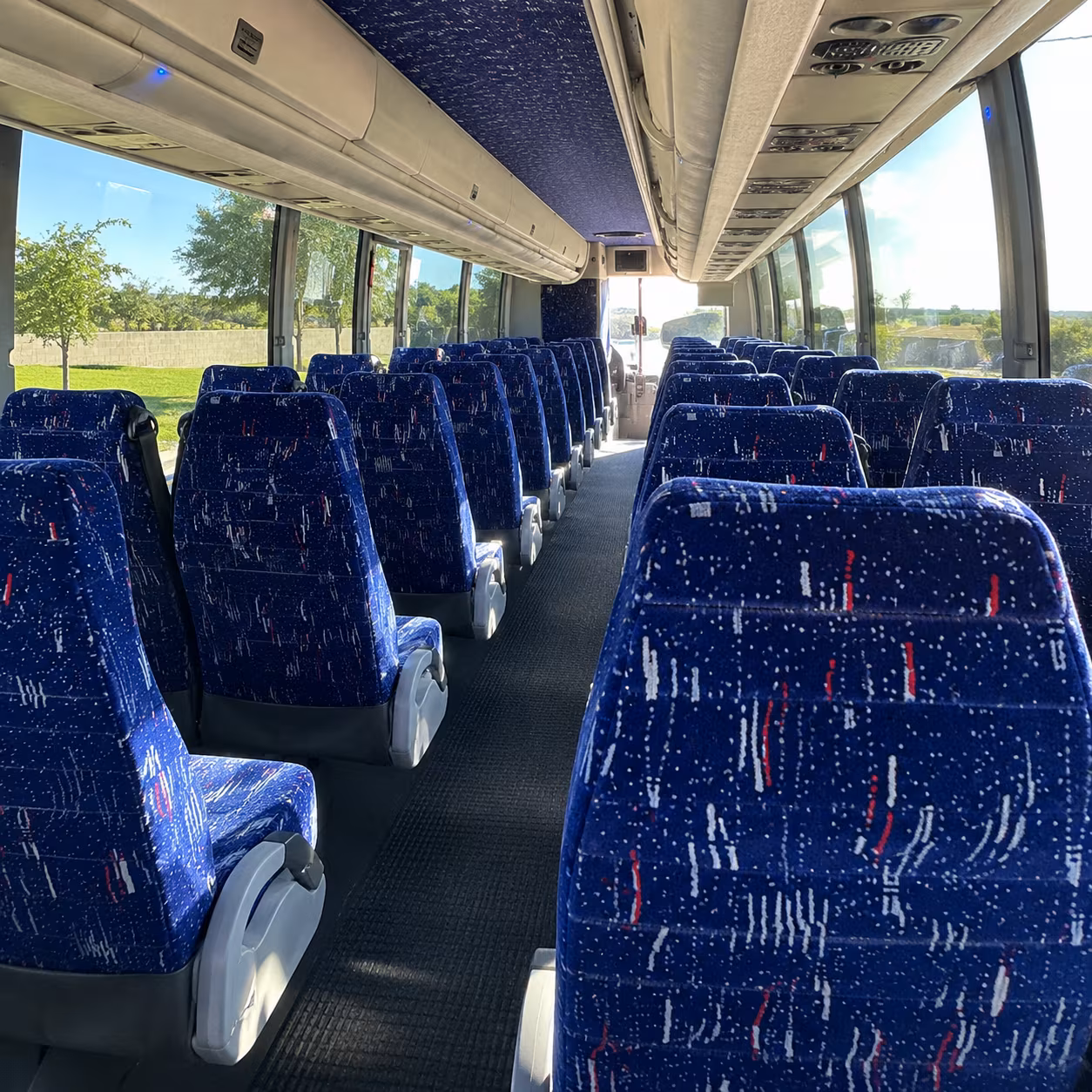 alexandria religious group transportation onboard seating